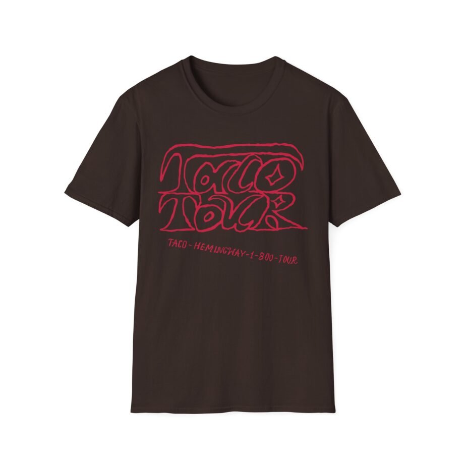Taco Hemingway 1-800-tour Unisex Softstyle T-Shirt