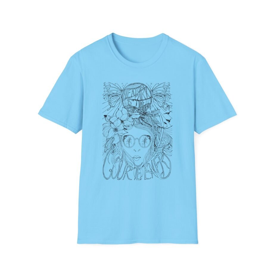 Courteeners Hand Illustrated Heaton Park Event Unisex Softstyle T-Shirt