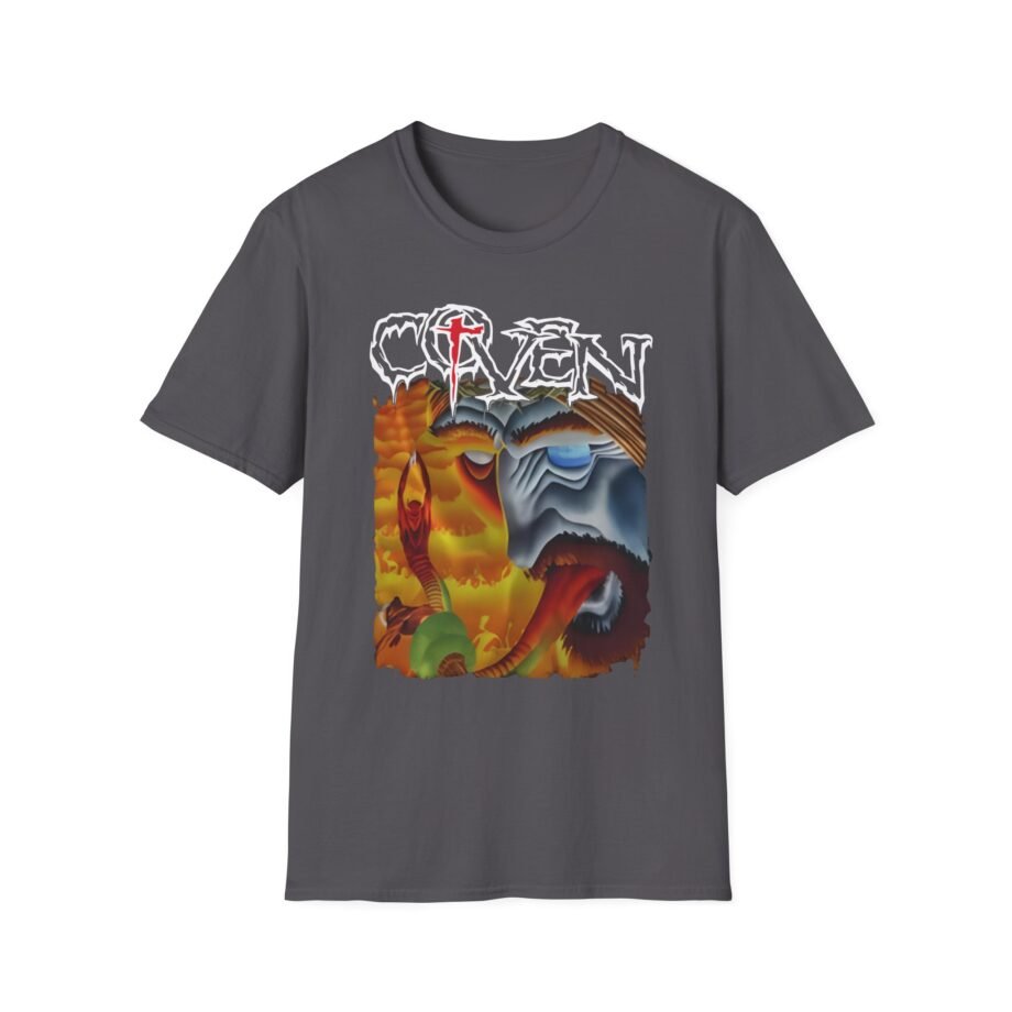 Coven Blessed is the Black Unisex Softstyle T-Shirt