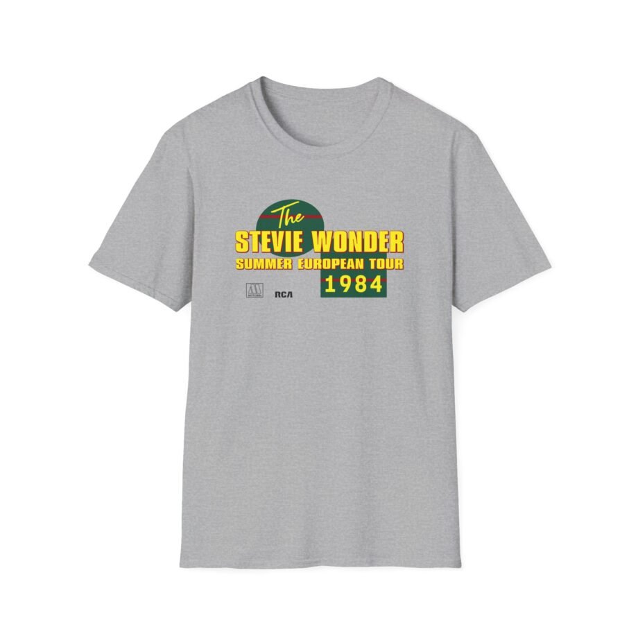 Stevie Wonder 84 Unisex Softstyle T-Shirt