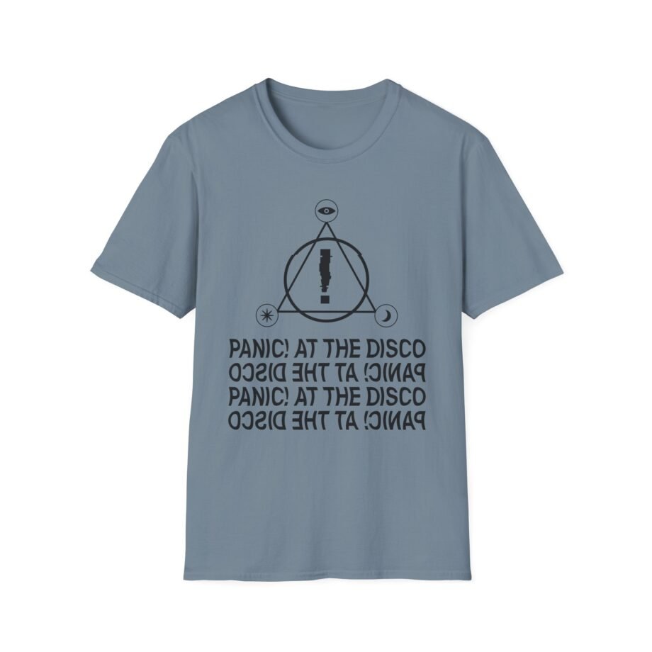 Panic at the Disco Stacked Wave Logo Unisex Softstyle T-Shirt