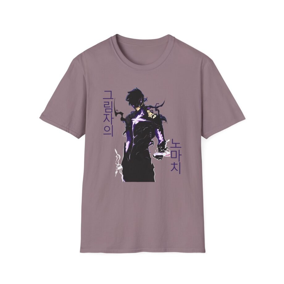 Solo Leveling Hunter Sung Jin Woo Unisex Softstyle T-Shirt