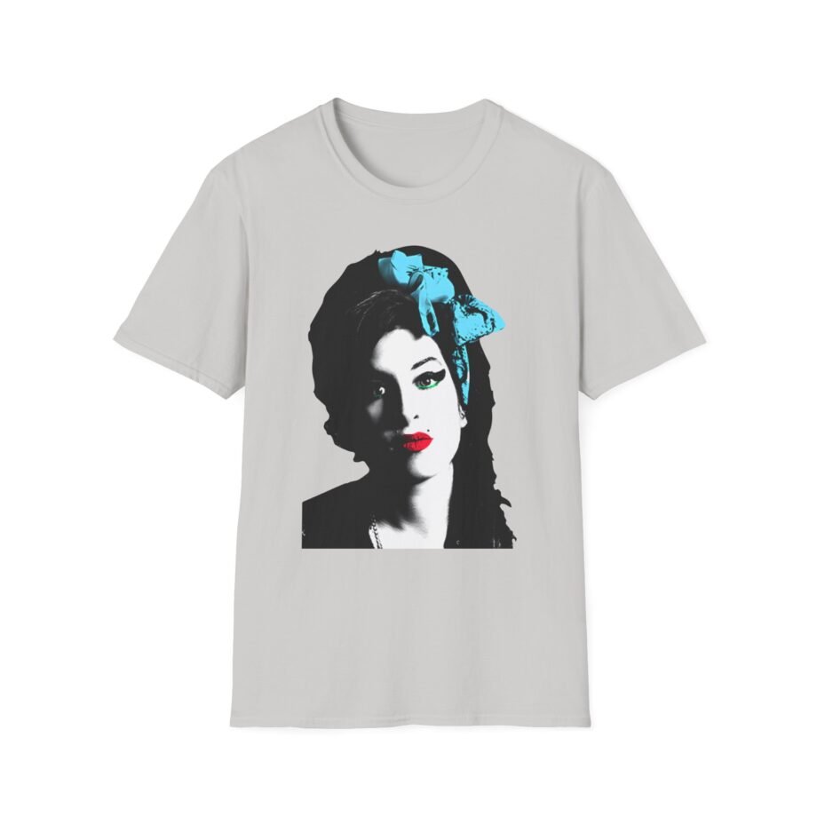 Amy Winehouse Portrait Unisex Softstyle T-Shirt