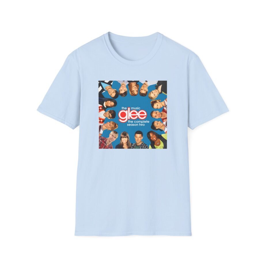 Glee Cast Silhouette Musical Unisex Softstyle T-Shirt