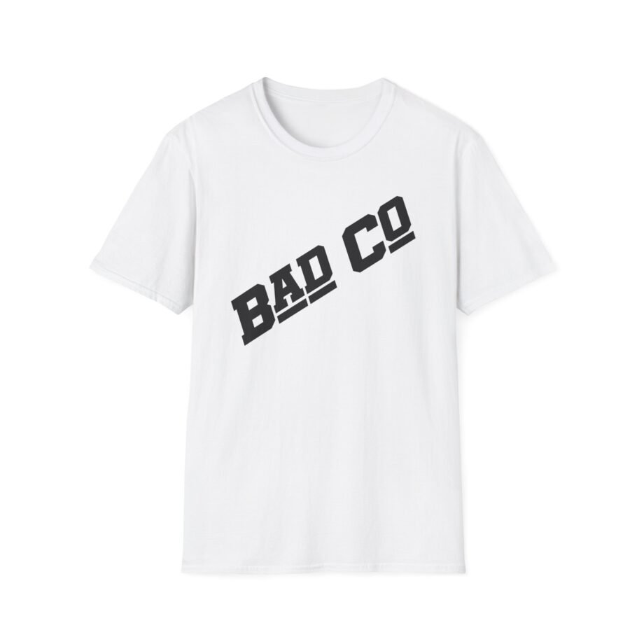 Bad Company Diagonal Logo Unisex Softstyle T-Shirt