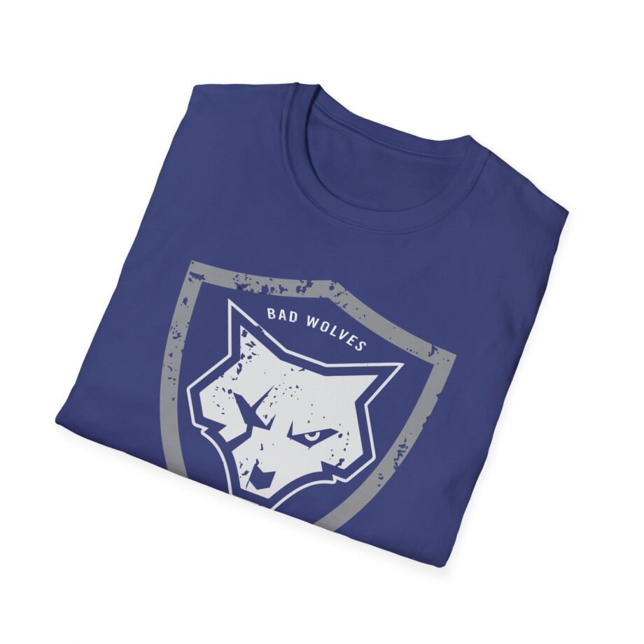Bad Wolves Distressed Shield Unisex Softstyle T-Shirt