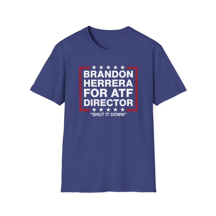 Brandon Herrera Atf Director Unisex Softstyle T-Shirt
