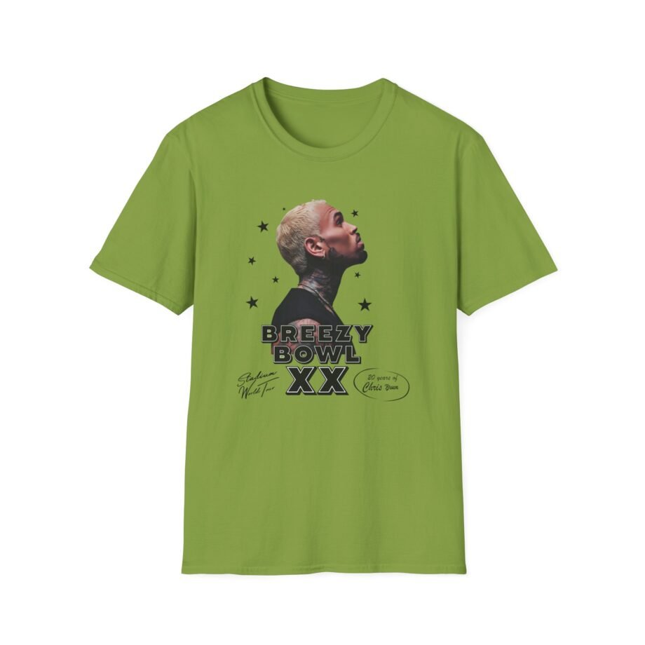 Chris Brown Breezy Bowl Xx Tour Unisex Softstyle T-Shirt