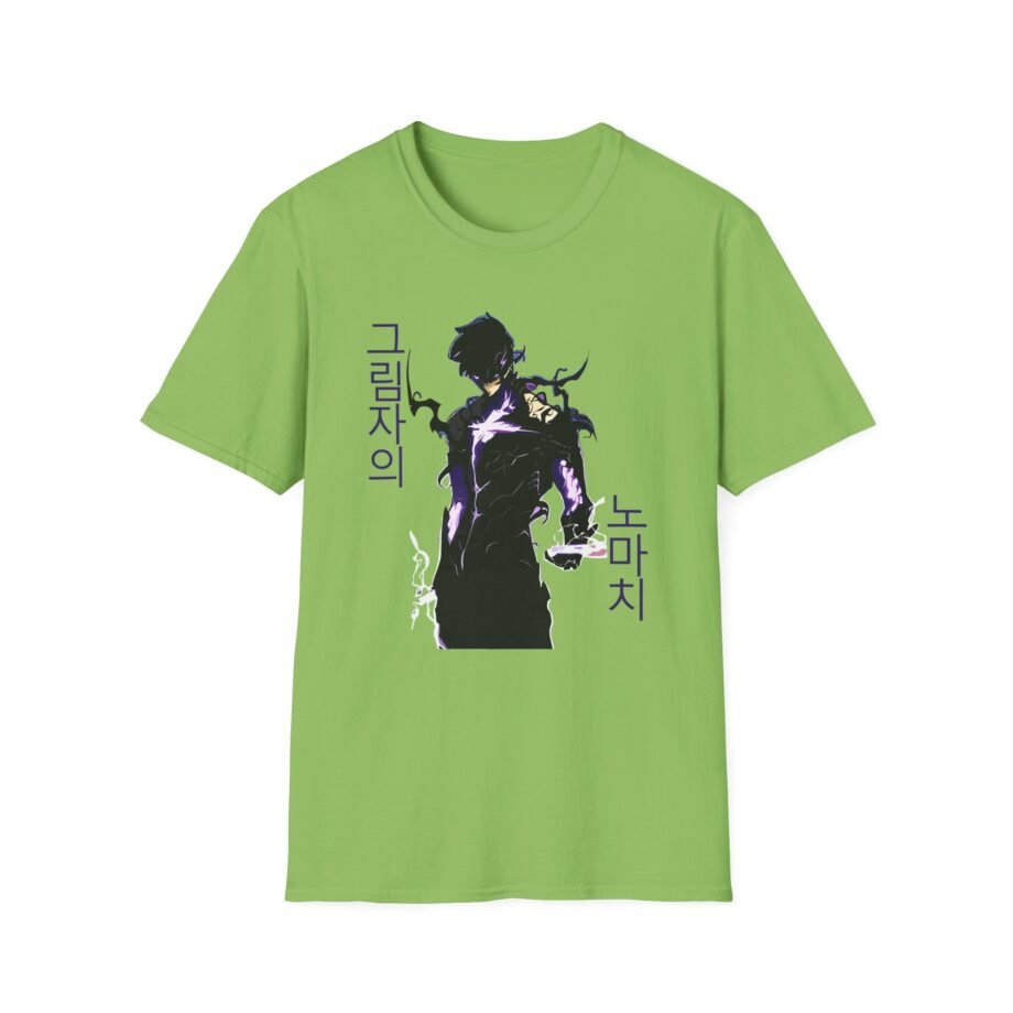Solo Leveling Hunter Sung Jin Woo Unisex Softstyle T-Shirt