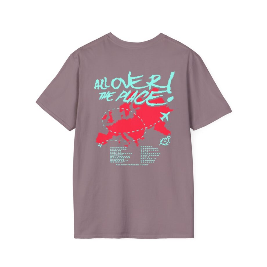 Ksi Aotp Travel Planet Unisex Softstyle T-Shirt