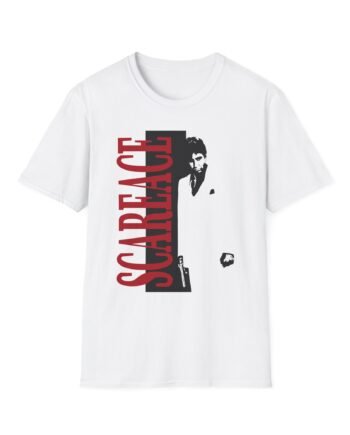 Al Pacino Scarface Movie Poster Unisex Softstyle T-Shirt
