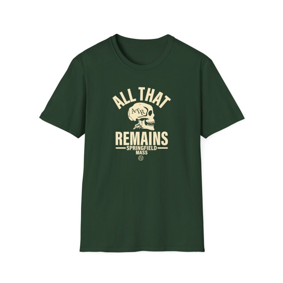 All That Remains Springfield Skull Unisex Softstyle T-Shirt
