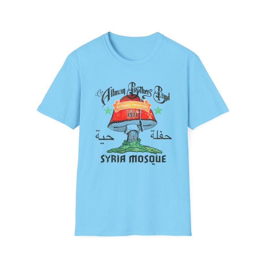 The Allman Brothers Pittsburgh 1971 Unisex Softstyle T-Shirt