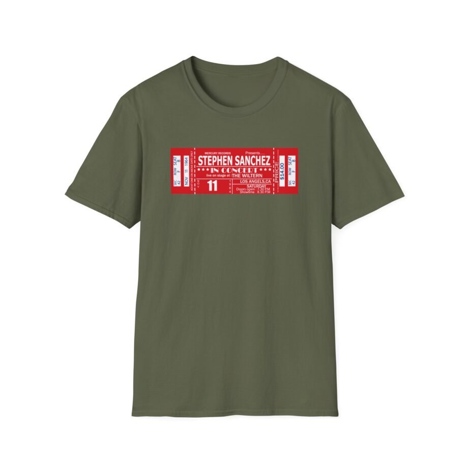 Stephen Sanchez Live in Concert the Wiltern Unisex Softstyle T-Shirt