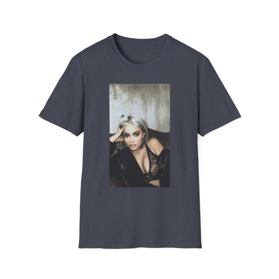 Kylie Jenner Kylie & Kendall Lace & Leather Unisex Softstyle T-Shirt