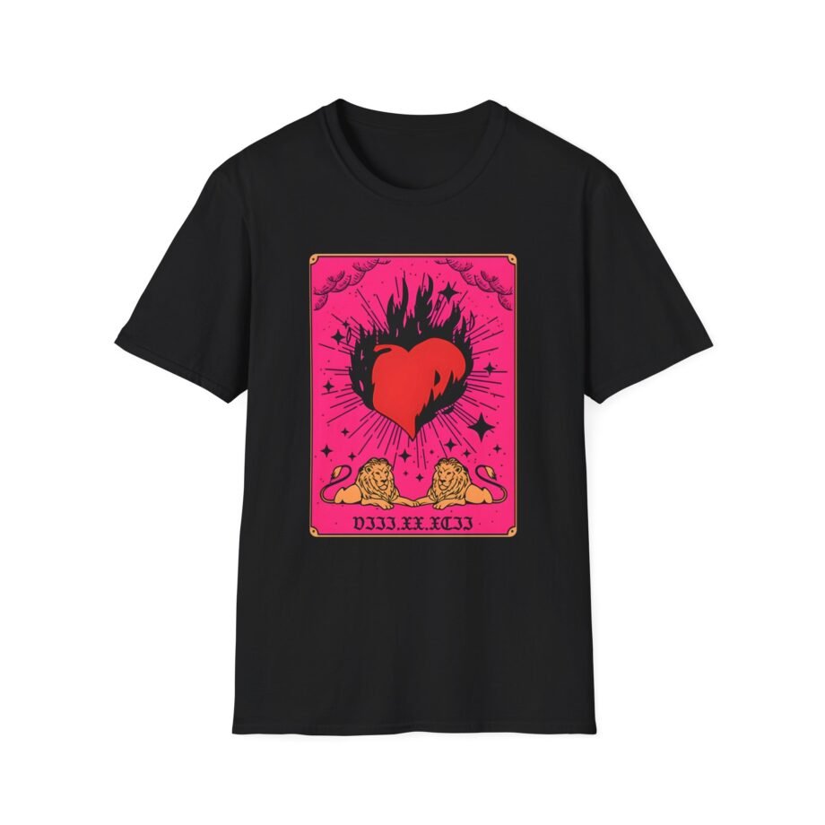 Demi Lovato Burning Heart Unisex Softstyle T-Shirt