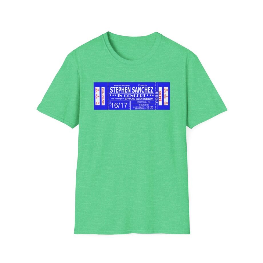 Stephen Sanchez Live in Concert Ryman Auditorium Unisex Softstyle T-Shirt