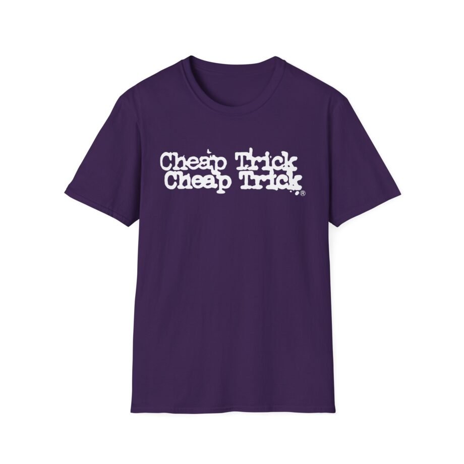 Cheap Trick Logo Unisex Softstyle T-shirt