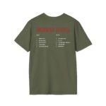 Acdc Highway to Hell Track List Unisex Softstyle T-Shirt