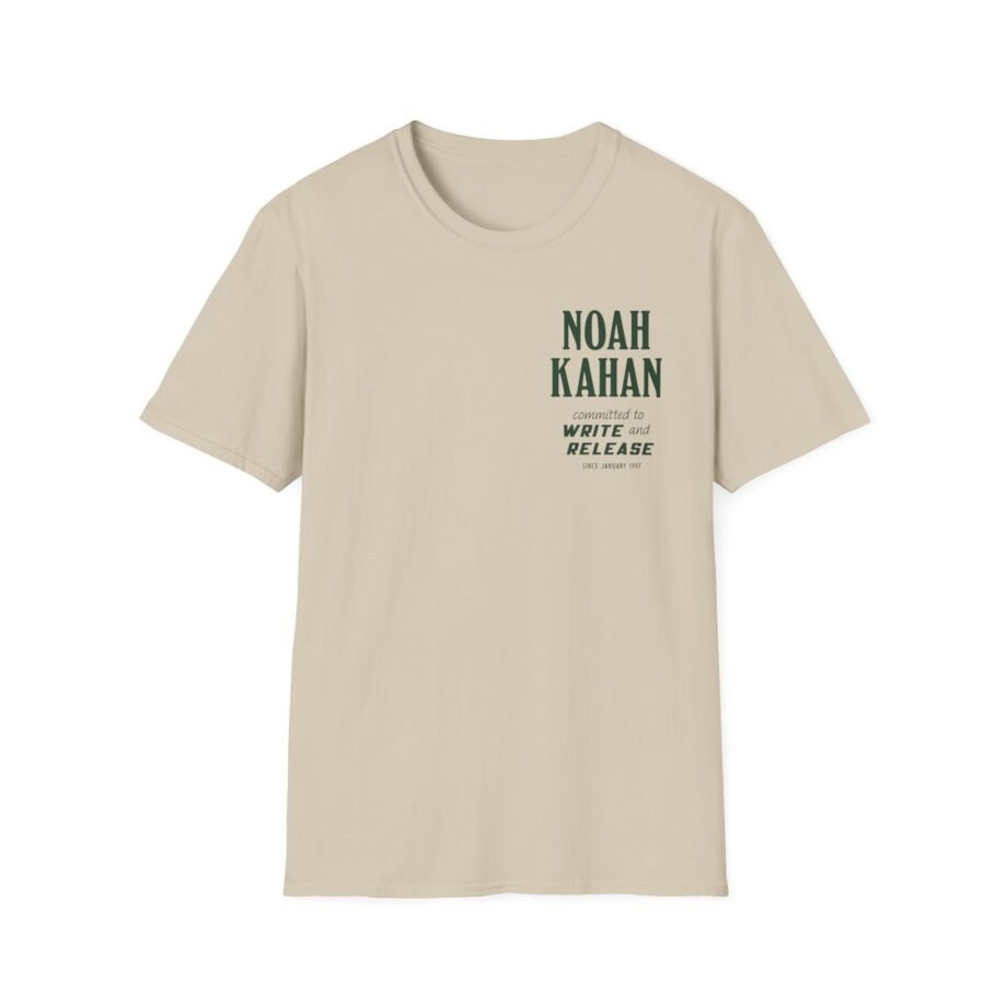 Noah Kahan Write & Release Unisex Softstyle T-Shirt