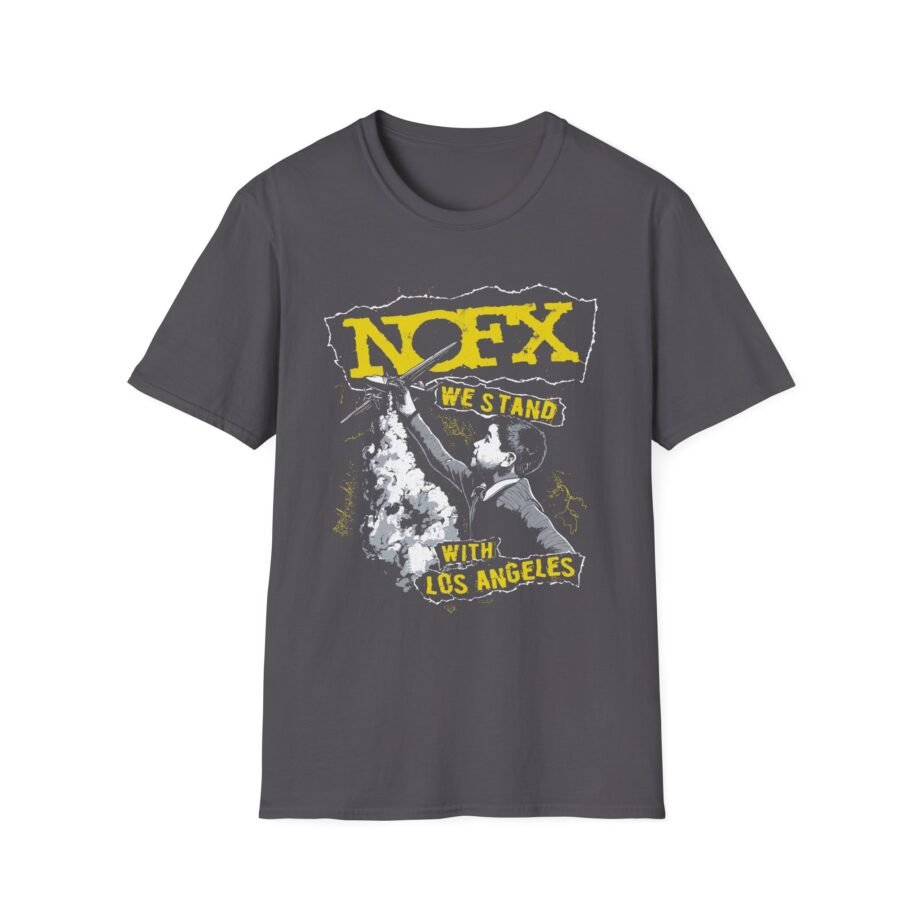 Nofx Fire Relief Unisex Softstyle T-Shirt
