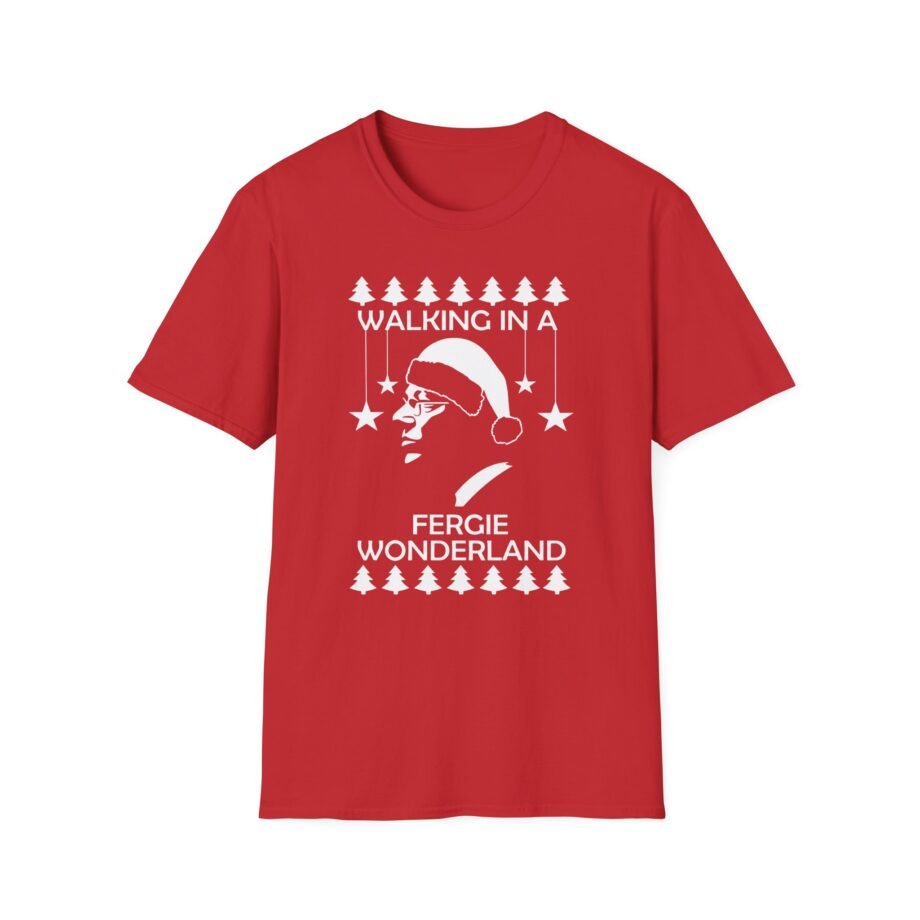 Fergie Christmas Unisex Softstyle T-shirt