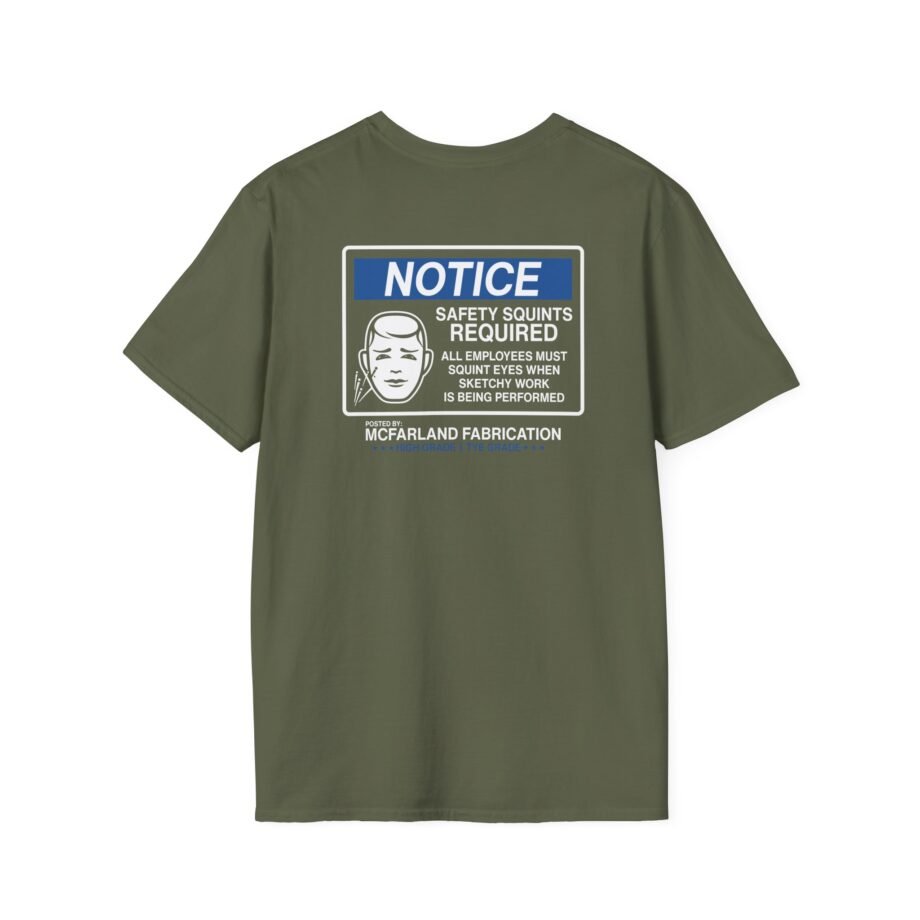 Cleetus Mcfarland Tye's Fabrication Squints Unisex Softstyle T-Shirt