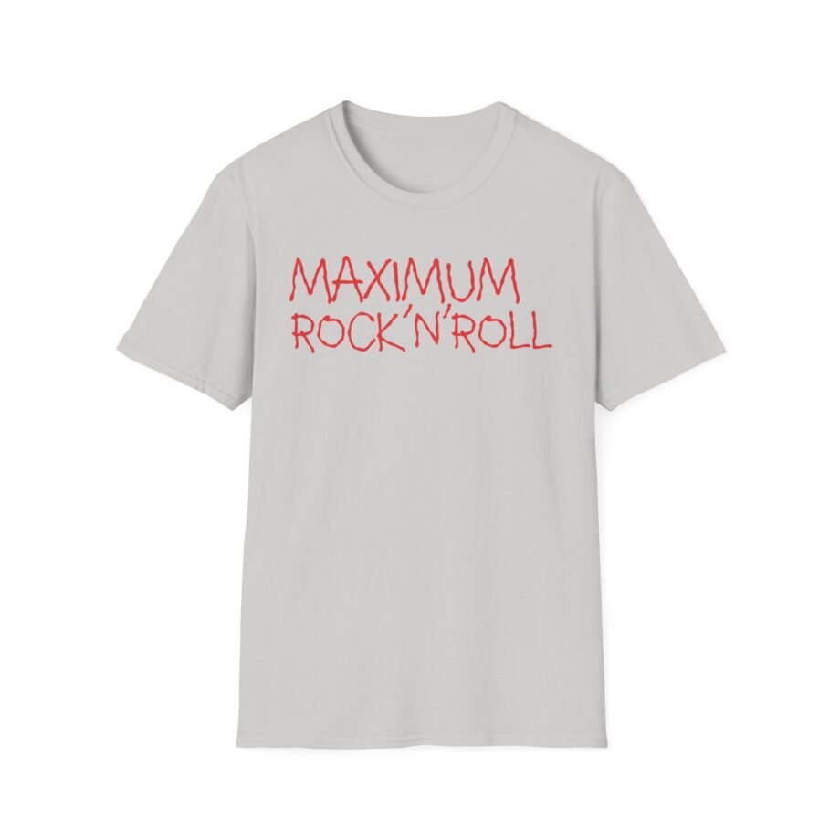 Primal Scream Maximum Rock'n'roll Unisex Softstyle T-Shirt