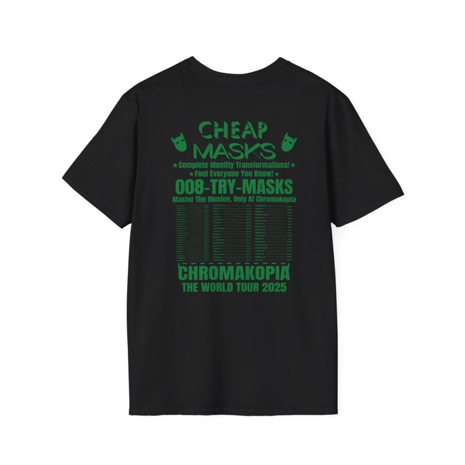 Chromakopia Cheap Masks Signature Tour Unisex Softstyle T-Shirt