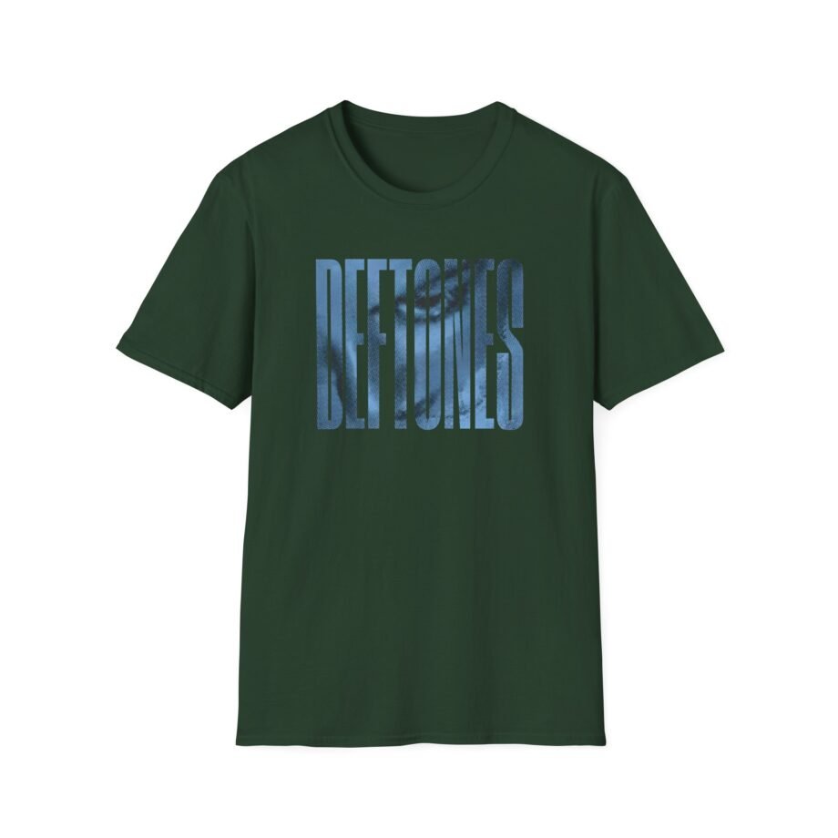 Deftones Around the Fur Halftone Logo Unisex Softstyle T-Shirt