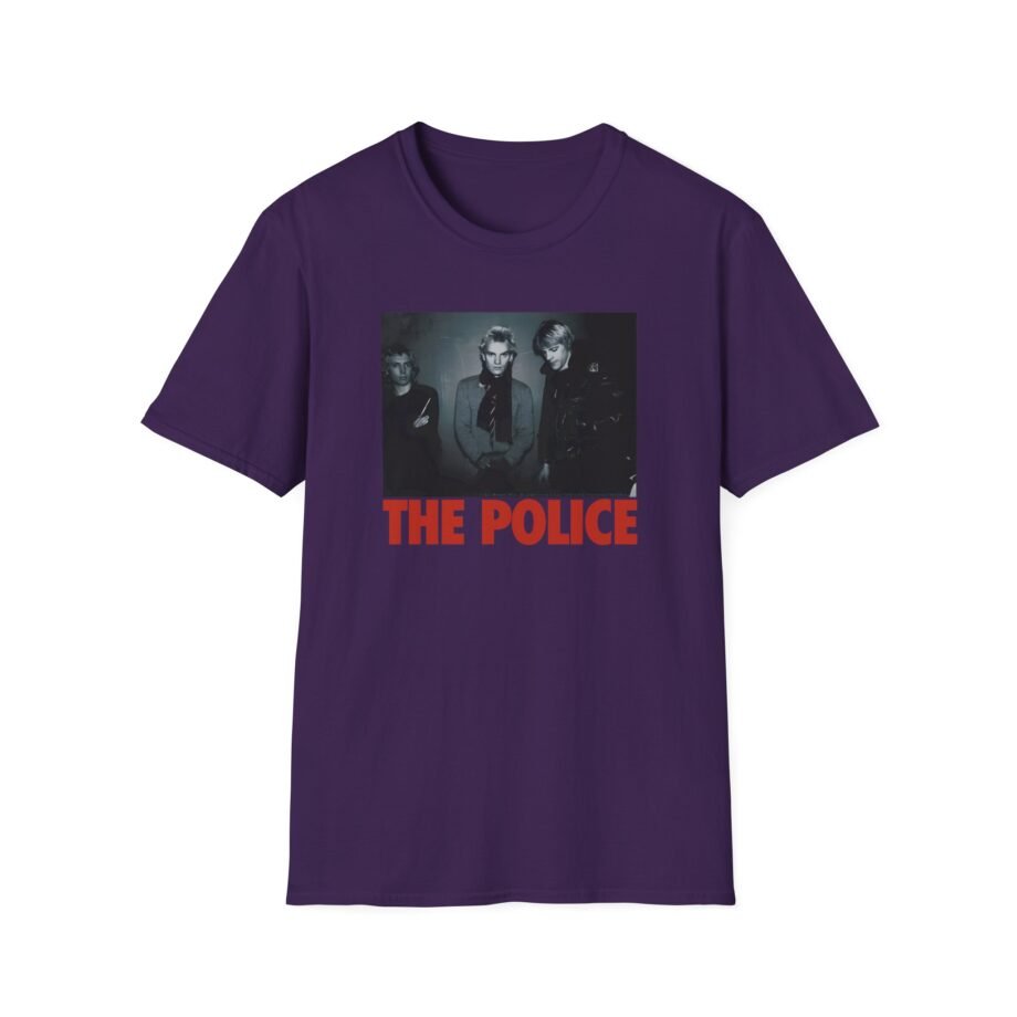 The Police Against the Wall Unisex Softstyle T-Shirt