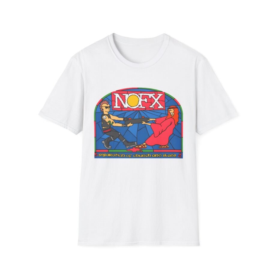 Nofx Seperation Unisex Softstyle T-Shirt