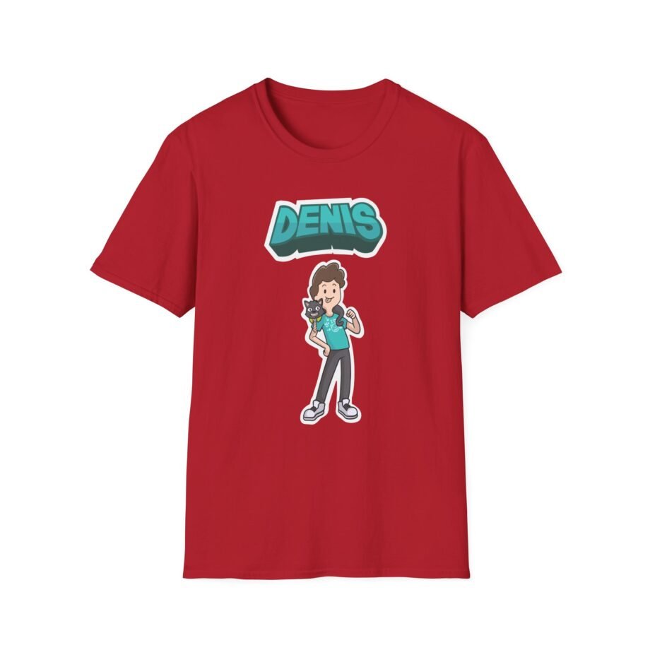 Denis logo Unisex Softstyle T-Shirt