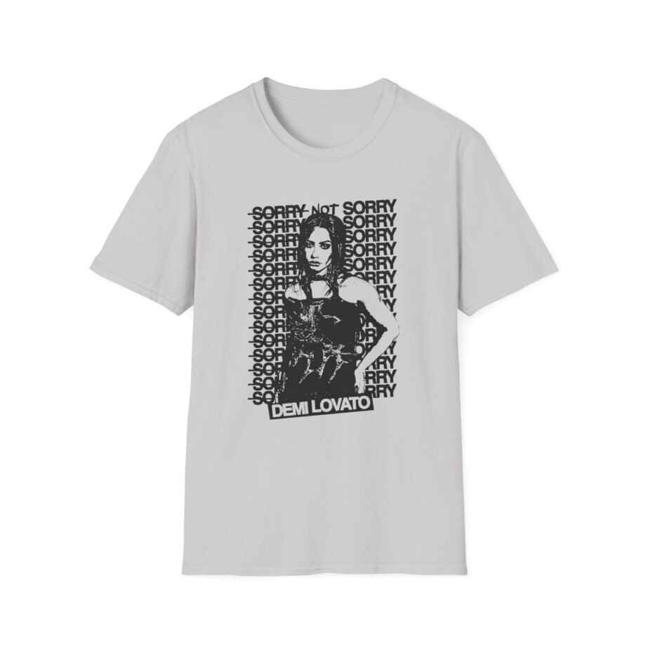 Demi Lovato Sorry Not Sorry Unisex Softstyle T-Shirt