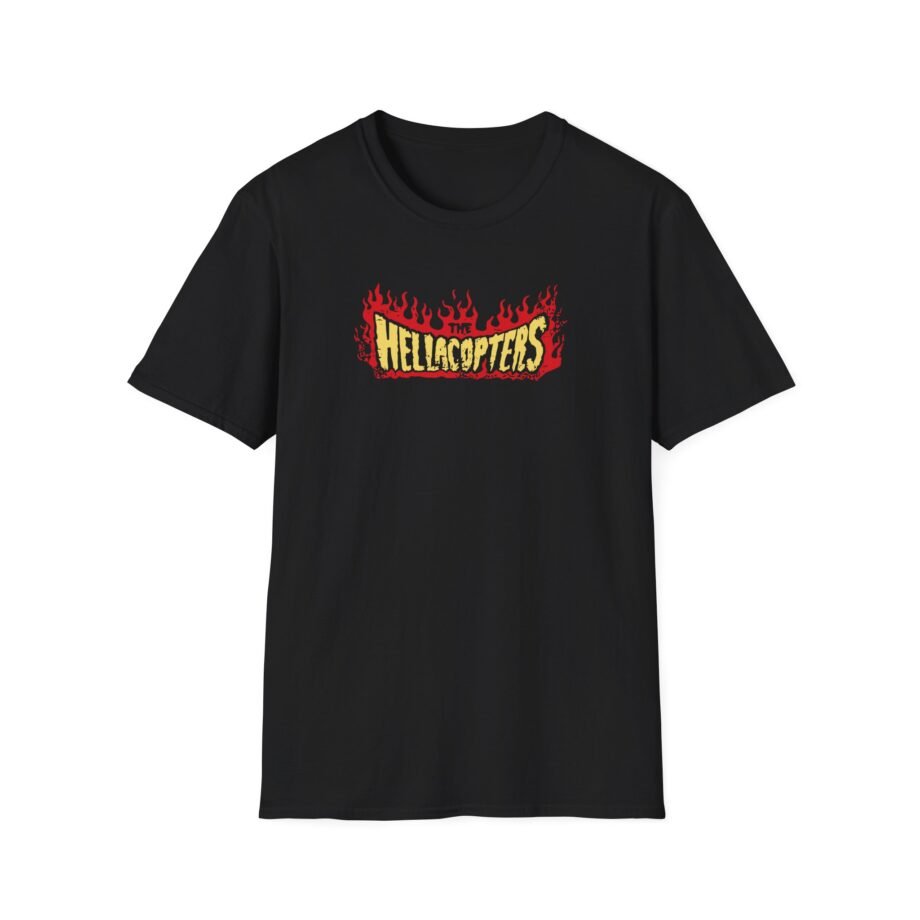 Hellacopters Flame Unisex Softstyle T-shirt