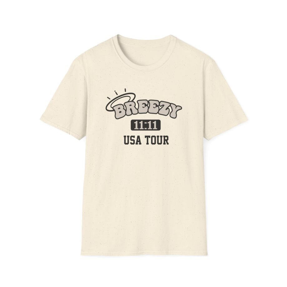 Chris Brown Breezy 11 11 Usa Tour Unisex Softstyle T-Shirt