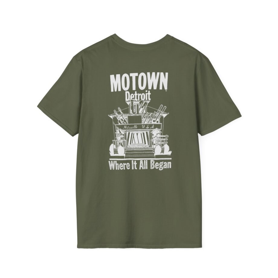 Motown Records Where It All Began Unisex Soft-style T-shirt