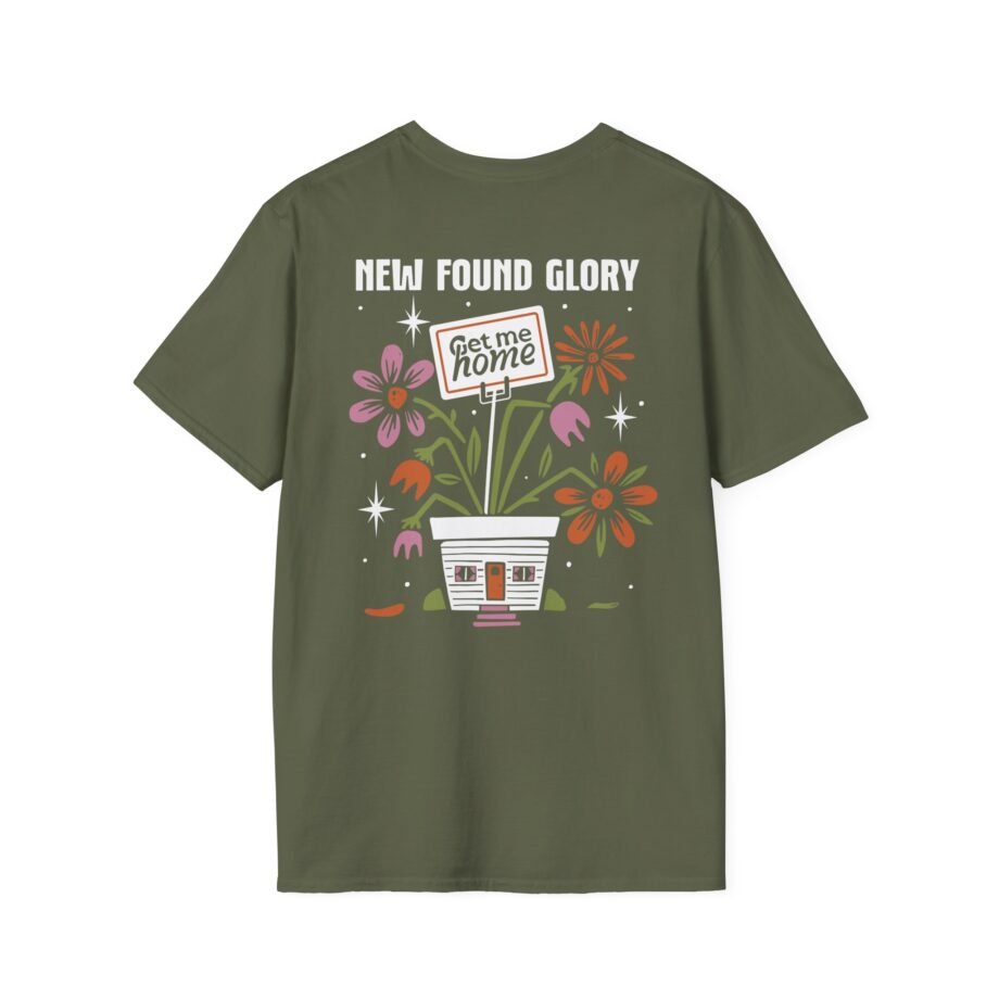 New Found Glory Get Me Home Unisex Softstyle T-Shirt