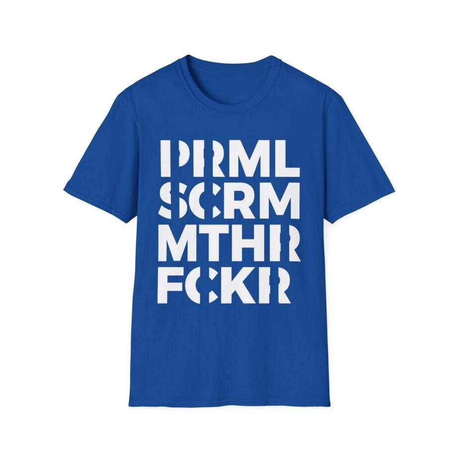 Primal Scream Mthr Fckr Band Unisex Softstyle T-Shirt
