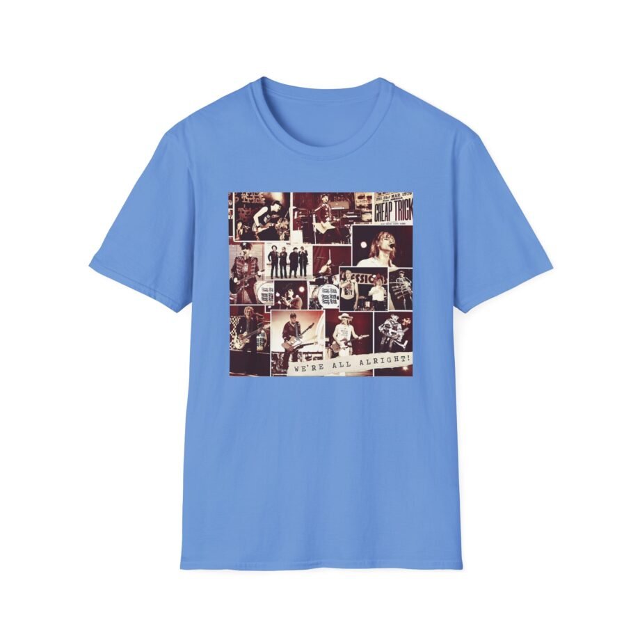 Cheap Trick Photo Collage Unisex Softstyle T-Shirt