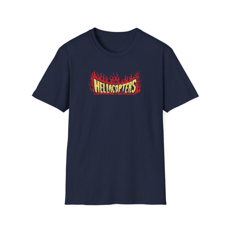 Hellacopters Flame Unisex Softstyle T-shirt