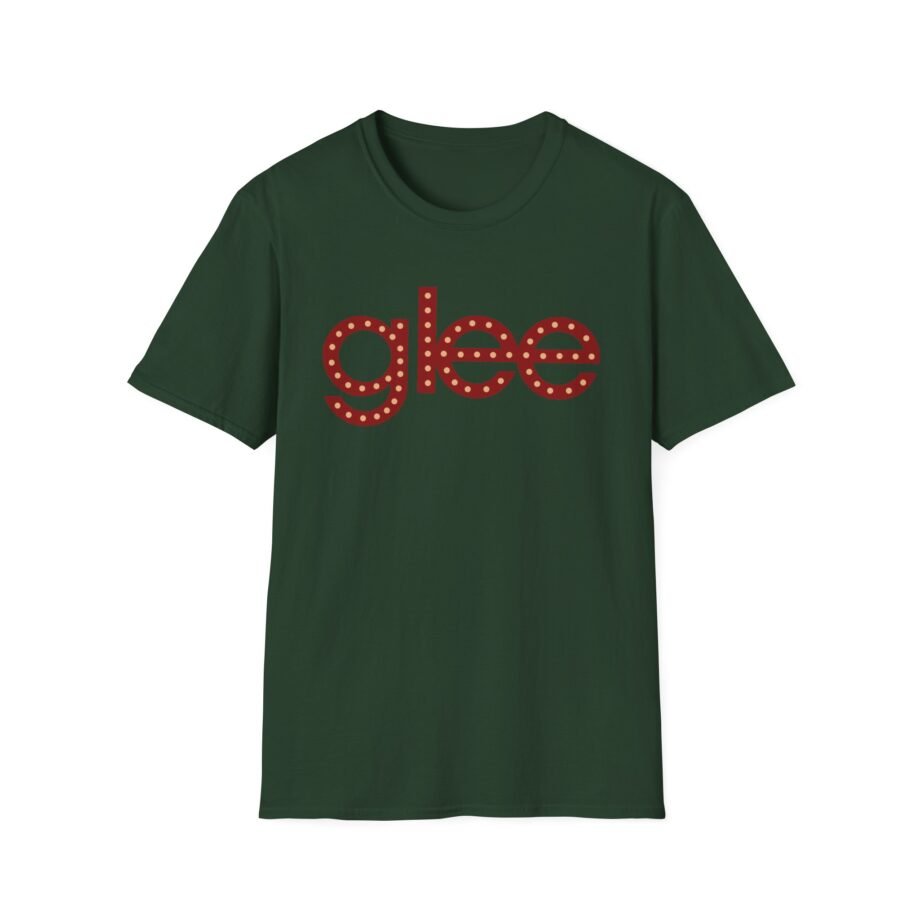 Glee Logo Stage Lights Unisex Softstyle T-Shirt