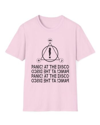 Panic at the Disco Stacked Wave Logo Unisex Softstyle T-Shirt