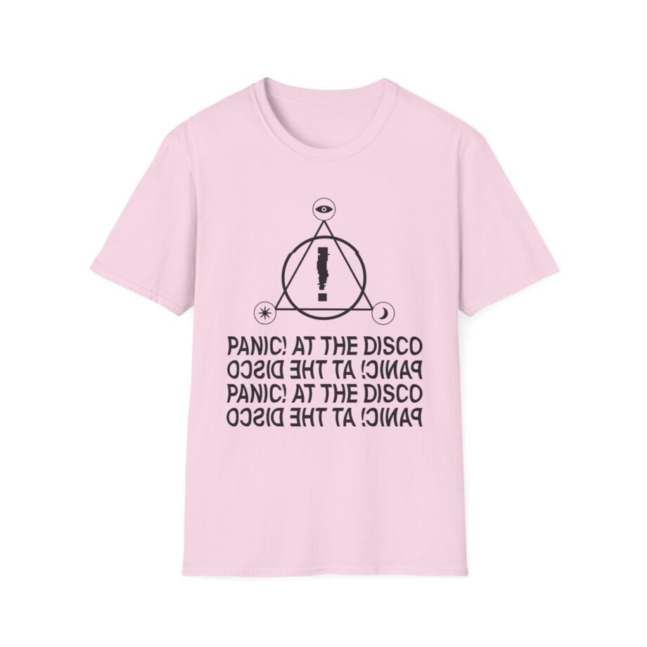 Panic at the Disco Stacked Wave Logo Unisex Softstyle T-Shirt