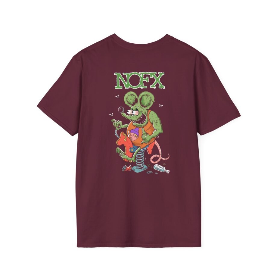 Nofx Rat Fink Unisex Softstyle T-shirt