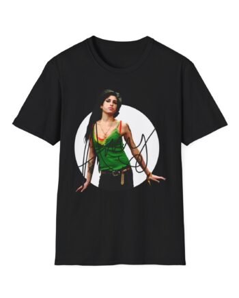 Amy Winehouse Live at Glastonbury Unisex Softstyle T-Shirt