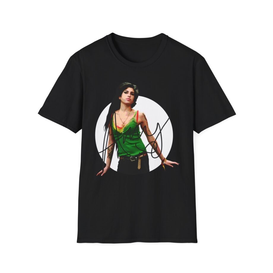 Amy Winehouse Live at Glastonbury Unisex Softstyle T-Shirt