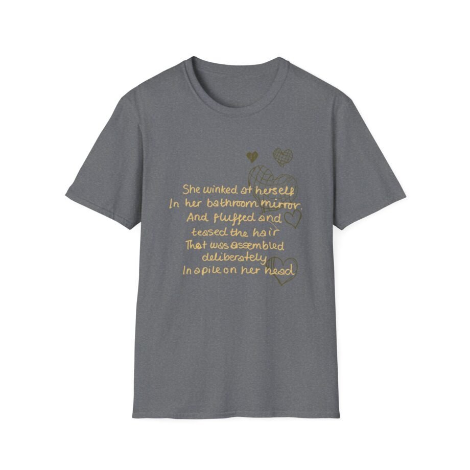 Amy Winehouse Poem Unisex Softstyle T-Shirt