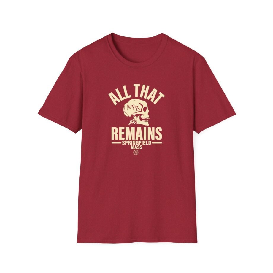 All That Remains Springfield Skull Unisex Softstyle T-Shirt