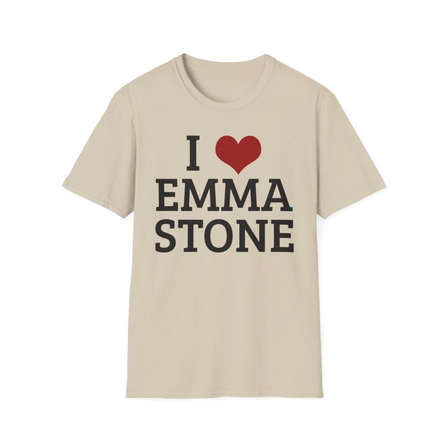 I Heart Emma Stone Unisex Soft-style T-shirt